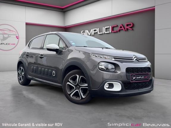 Citroen c3 c3 puretech 82 ss bvm5 shine occasion parc voitures beauvais simplicicar simplicibike france