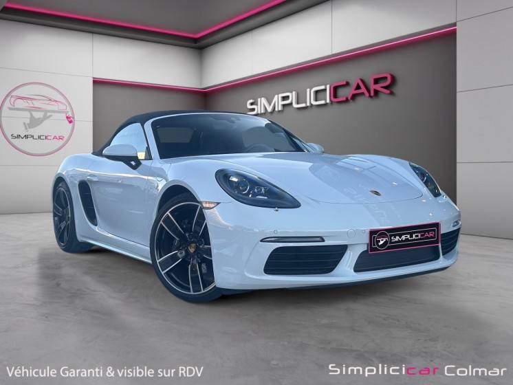 Porsche boxster 718 300ch pdk echappement sport garantie 12 mois occasion simplicicar colmar simplicicar simplicibike france