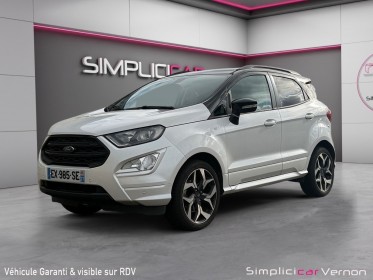 Ford ecosport 1.0 ecoboost 125ch ss bvm6 st-line  distribution faite  caméra de recul  accès mains libres  garantie 12 mois...