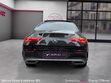 Mercedes cla coupe 250 e 8g-dct amg line occasion paris 17ème (75)(porte maillot) simplicicar simplicibike france