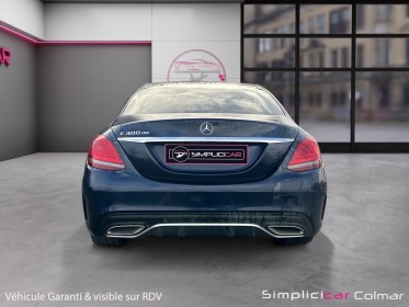 Mercedes classe c hybrid 300 de  9g-tronic amg line toit ouvrant full led garantie 12 mois occasion simplicicar colmar...