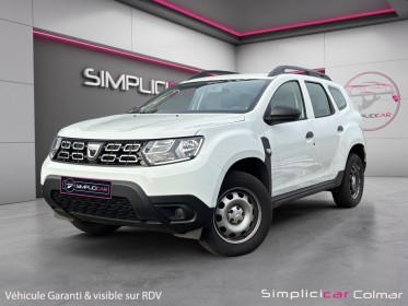 Dacia duster eco-g 100 4x2 essentiel climatisation bluetooth garantie 12 mois occasion simplicicar colmar simplicicar...
