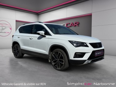 Seat ateca 1.5 tsi 150 ch act start/stop dsg7 xcellence caméra de recul garantie 12 mois occasion simplicicar narbonne...