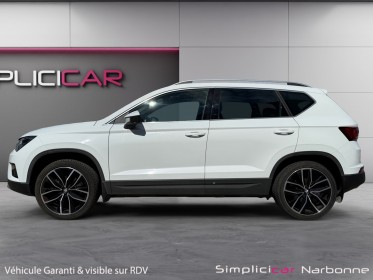 Seat ateca 1.5 tsi 150 ch act start/stop dsg7 xcellence caméra de recul garantie 12 mois occasion simplicicar narbonne...