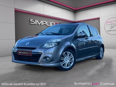 Renault clio iii 1.6 128 gt toit ouvrant gps bluetooth garantie 12 mois occasion simplicicar colmar simplicicar simplicibike...
