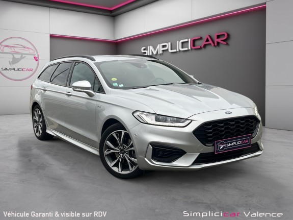 Ford mondeo sw 2.0 ecoblue 190 ss bva8 st-line led hayon élec sièges chauffants caméra carplay garantie 12 mois occasion...