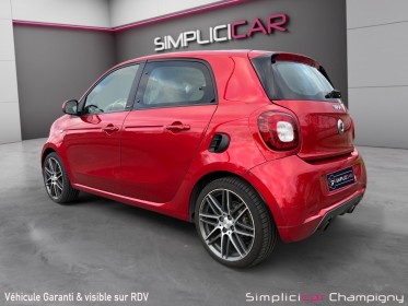 Smart forfour 0.9 109 ch ba6 brabus xclusive-interieur et sieges en cuir chauffant-camera et bip de recul ar-systeme jbl...