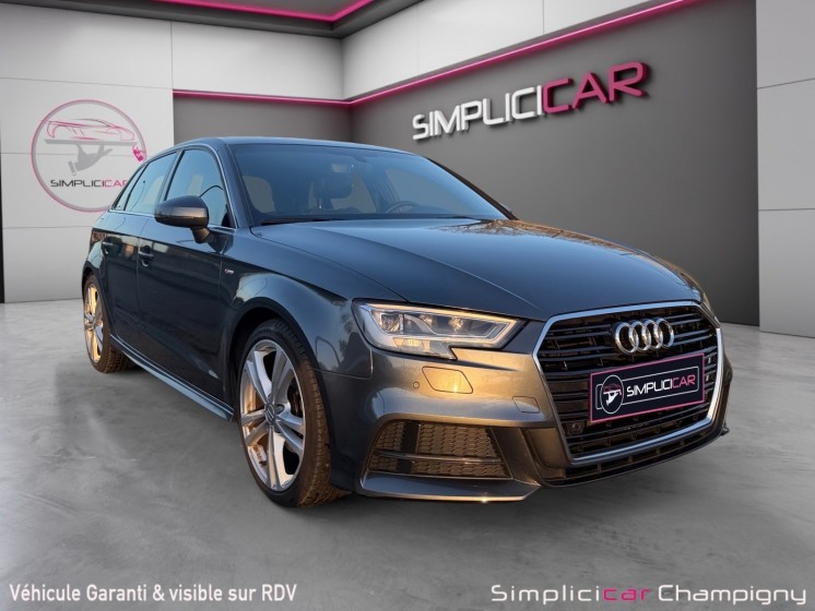 Audi a3 sportback 1.5 tfsi cod 150 s tronic 7 s line occasion champigny-sur-marne (94) simplicicar simplicibike france