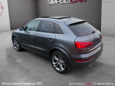 Audi q3 q3 2.0 tdi 150 ch - toit ouvrant - quattro s line - sline - camera occasion champigny-sur-marne (94) simplicicar...