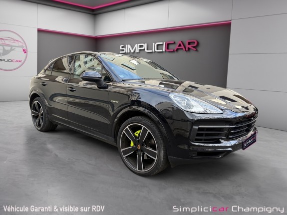 Porsche cayenne coupe e-hybrid 3.0 v6 turbo 462 ch tiptronic bva-camera 360-echappement sport -acc sonorisation bose occasion...