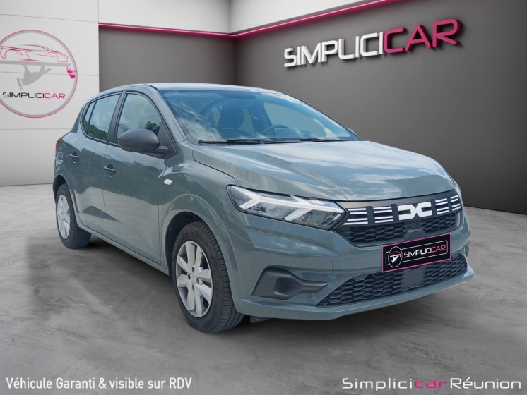 Dacia sandero 1.0 tce 90  finition essentiel / capteurs recul ar occasion réunion ville st pierre simplicicar simplicibike...