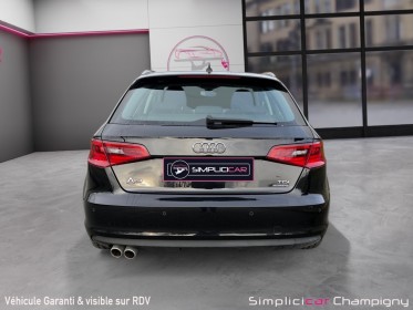 Audi a3 sportback 2.0 tdi 184 ambiente quattro s tronic 6 occasion champigny-sur-marne (94) simplicicar simplicibike france