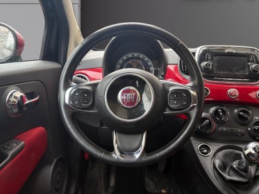 Fiat 500 serie 4 vpc 1.2 69 ch rosso amore edizione kit novetud, toit ouvrant, garantie 12mois occasion simplicicar villejuif...