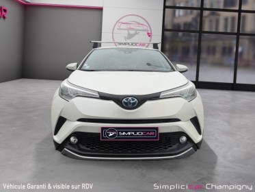 Toyota c-hr hybride 122h dynamic - caméra de recul - sièges chauffants - pack cuir occasion champigny-sur-marne (94)...
