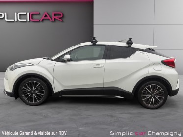 Toyota c-hr hybride 122h dynamic - caméra de recul - sièges chauffants - pack cuir occasion champigny-sur-marne (94)...