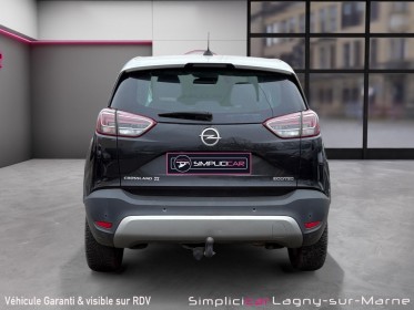 Opel crossland x 1.2 turbo 110 ch ecotec edition occasion simplicicar lagny  simplicicar simplicibike france