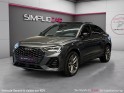 Audi q3 sportback 35 tfsi 150 ch s tronic 7 s line suivi audi - gris daytona - pack black - toit ouvrant - camera - keyless...