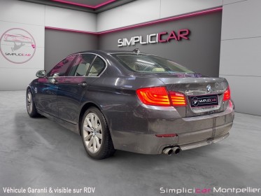 Bmw serie 5 f10 530d 245ch luxe a garantie 12 mois occasion montpellier (34) simplicicar simplicibike france