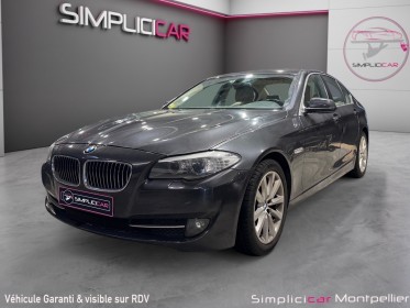 Bmw serie 5 f10 530d 245ch luxe a garantie 12 mois occasion montpellier (34) simplicicar simplicibike france