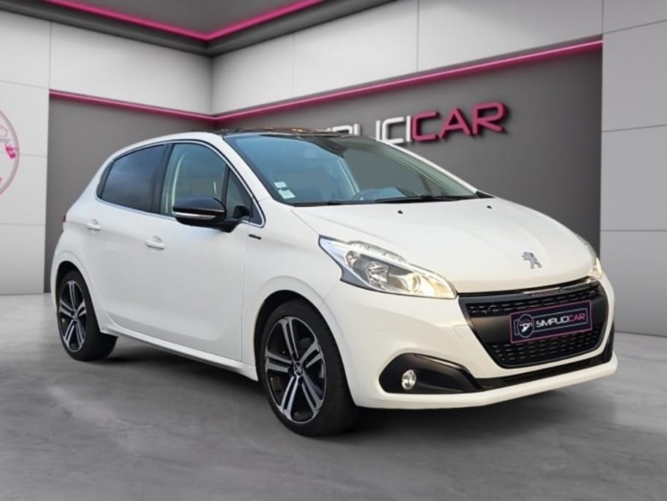 Peugeot 208 gt-line 110ch eat6 / carplay / 1ère main / full historique peugeot / distribution ok occasion simplicicar...