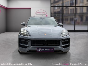 Porsche cayenne coupe e-hybrid 3.0 v6 470 ch / pack sport chrono / double ecran / bose / pack hivers occasion paris 17ème...