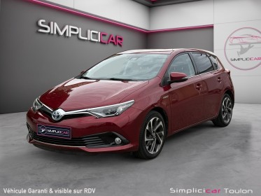 Toyota auris business hybride 136h dynamic business 1er main entretien toyota complet occasion simplicicar toulon est...