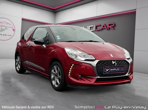 Ds ds 3 1.6 bluehdi 100 bvm5 so chic occasion simplicicar velay simplicicar simplicibike france