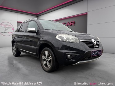 Renault koleos 2.0 dci 175 4x4 bose edition occasion simplicicar limoges  simplicicar simplicibike france