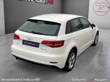 Audi a3 sportback 30 tfsi 116ch garantie 12 mois occasion simplicicar royan simplicicar simplicibike france