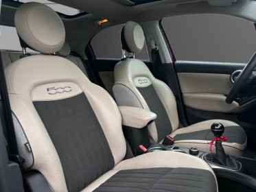 Fiat 500x 1.4 multiair 140 ch lounge / radars ar / factures / ct / rÉvision / toit ouvrant / garantie 12 mois occasion...
