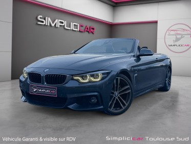 Bmw serie 4 cabriolet f33 lci2 420i 184 ch bva8 m sport caméra de recul sièges chauffants garantie 12 mois occasion...
