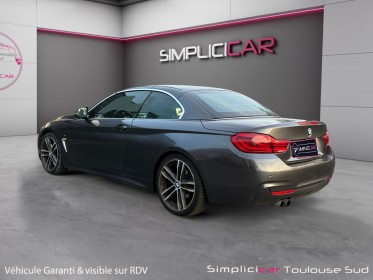 Bmw serie 4 cabriolet f33 lci2 420i 184 ch bva8 m sport caméra de recul sièges chauffants garantie 12 mois occasion...