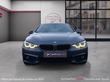 Bmw serie 4 cabriolet f33 lci2 420i 184 ch bva8 m sport caméra de recul sièges chauffants garantie 12 mois occasion...