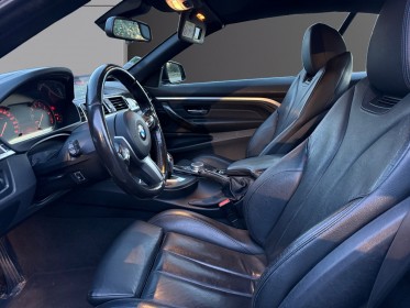 Bmw serie 4 cabriolet f33 lci2 420i 184 ch bva8 m sport caméra de recul sièges chauffants garantie 12 mois occasion...