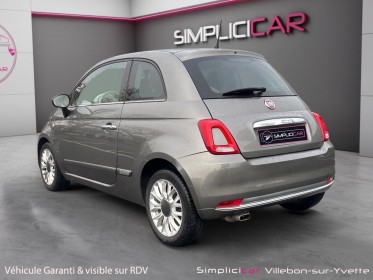 Fiat 500 serie 3 1.2 8v 69 ch lounge dualogic toit pano ecran tactile clim radar av ar  garantie 12mois occasion simplicicar...