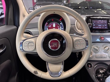 Fiat 500 serie 3 1.2 8v 69 ch lounge dualogic toit pano ecran tactile clim radar av ar  garantie 12mois occasion simplicicar...