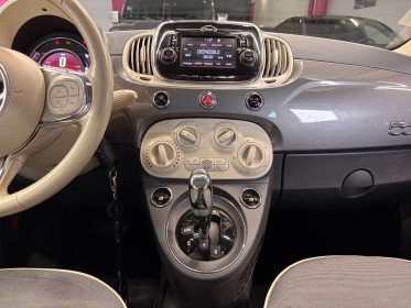 Fiat 500 serie 3 1.2 8v 69 ch lounge dualogic toit pano ecran tactile clim radar av ar  garantie 12mois occasion simplicicar...