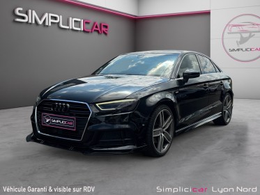 Audi a3 berline 2.0 tdi 150 s line s tronic 6 bang olufsen / virtual garantie 12 mois occasion simplicicar lyon nord...
