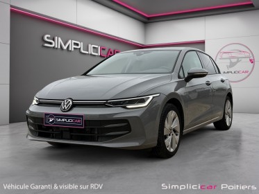 Volkswagen golf 2.0 tdi scr 150 dsg7 life plus carplay leds d'ambiances acc garantie 12 mois occasion simplicicar poitiers...