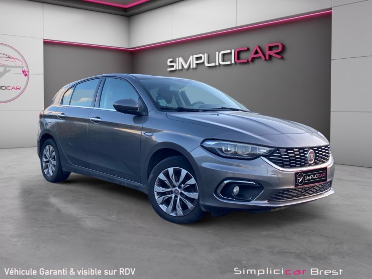 Fiat tipo 5 portes 1.6 multijet 120 ch start/stop dct easy - garantie 12 mois occasion simplicicar brest simplicicar...