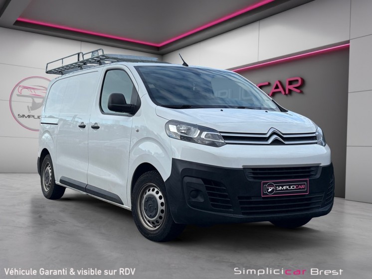 Citroen jumpy fourgon gn m bluehdi 120 ss bvm6 control 300nm galerie et echelle - garantie 12 mois occasion simplicicar brest...