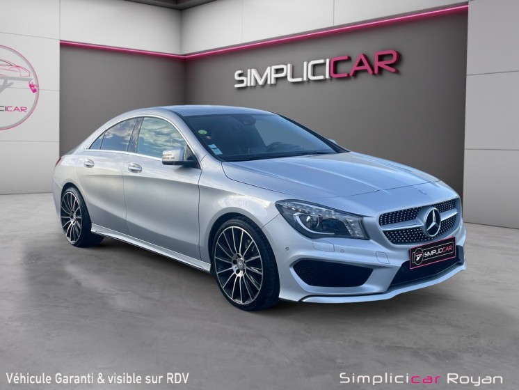 Mercedes classe cla 220 cdi 170 ch fascination 7 g-tronic pack amg / entretien complet à jour / ct vierge / garantie 12 mois...