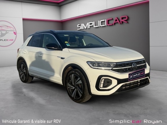 Volkswagen t-roc 2.0 tdi 150 start/stop dsg7 r-line garantie constructeur 29/09/2027/première main occasion simplicicar...