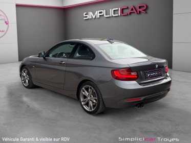 Bmw série 2 coupé 220d 190 sport toit ouvrant sièges chauffants radars garantie 12 mois occasion barberey simplicicar...