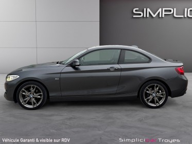 Bmw série 2 coupé 220d 190 sport toit ouvrant sièges chauffants radars garantie 12 mois occasion barberey simplicicar...
