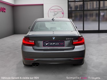 Bmw série 2 coupé 220d 190 sport toit ouvrant sièges chauffants radars garantie 12 mois occasion barberey simplicicar...