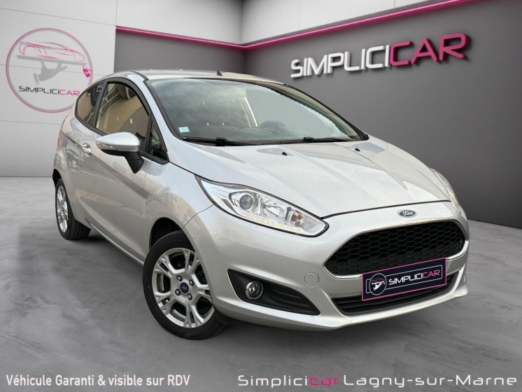Ford fiesta 1.0 ecoboost 100 ss titanium occasion simplicicar lagny  simplicicar simplicibike france
