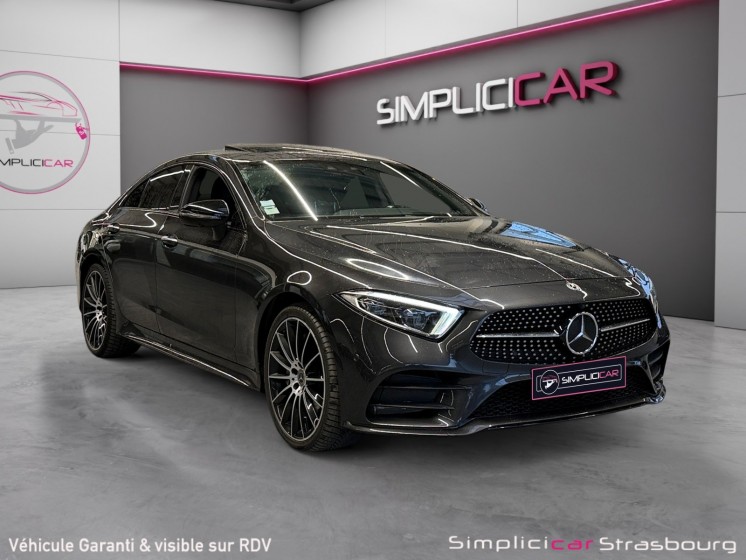 Mercedes classe cls coupe 400d 4matic 9g-tronic amg line toit ouvrant - burmester - sieges chauffant/ventile - cam360 -...