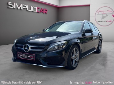 Mercedes classe c break 180 d sportline pack amg garantie 12 mois sièges cuirs chauffants occasion montpellier (34)...
