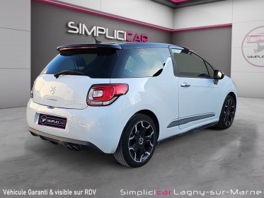 Citroen ds3 1.6 thp 155 ch sport chic occasion simplicicar lagny  simplicicar simplicibike france